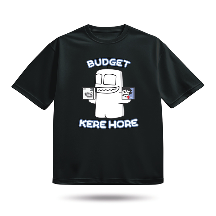 CSI-ZONE x GHOSTY's Comic Exclusive Merchandise T Shirt - Budget Kere Hore