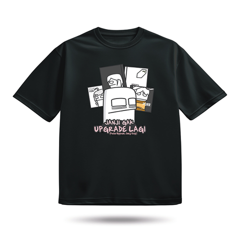 CSI-ZONE x GHOSTY's Comic Exclusive Merchandise T Shirt - Janji Gak Upgrade